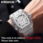 KIMSDUN-Stylish Skeleton Sport Watch