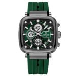 REWARD VIP Multifunction Square Quartz Watch - 100% Waterproof
