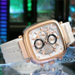 Multifunction Square Quartz Watch